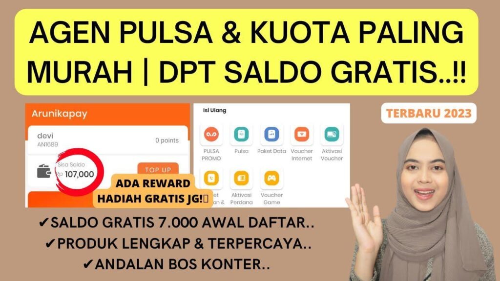 Daftar Akun Depo Pulsa dengan Saldo Gratis Terbaru