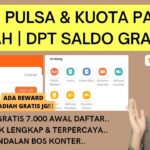 Daftar Akun Depo Pulsa dengan Saldo Gratis Terbaru